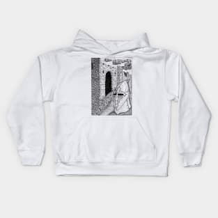 Knight and Castle Kids Hoodie